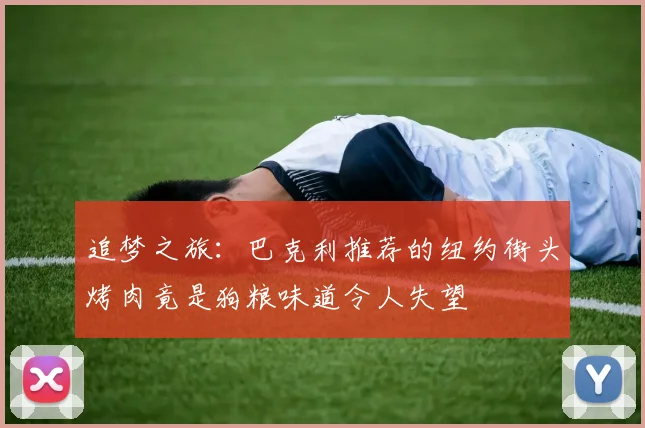 追梦之旅：巴克利推荐的纽约街头烤肉竟是狗粮味道令人失望